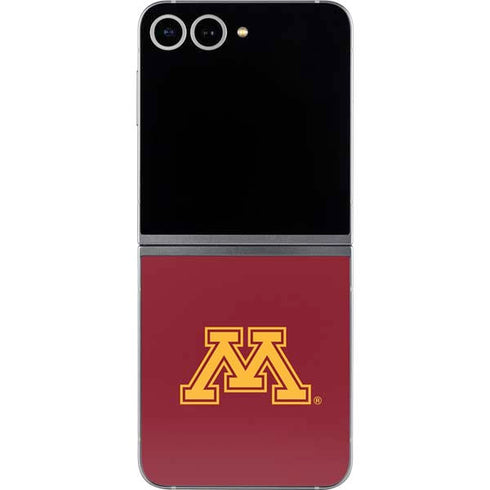 University of Minnesota M Logo Galaxy Z Flip6 Skin